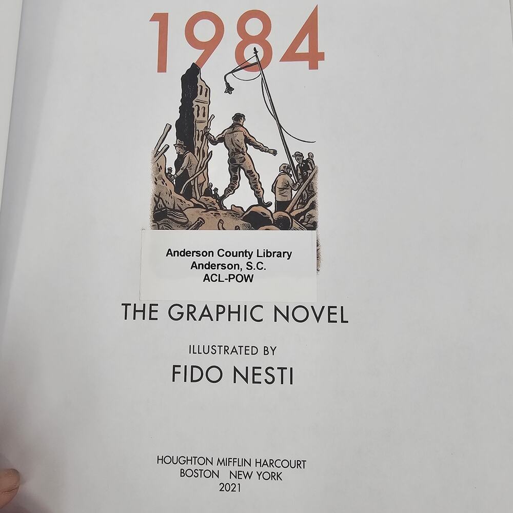 GEORGE ORWELL 1984 Nineteen Eighty-Four The Graphic Novel Hardcover Ex Libris - Picture 4 of 7